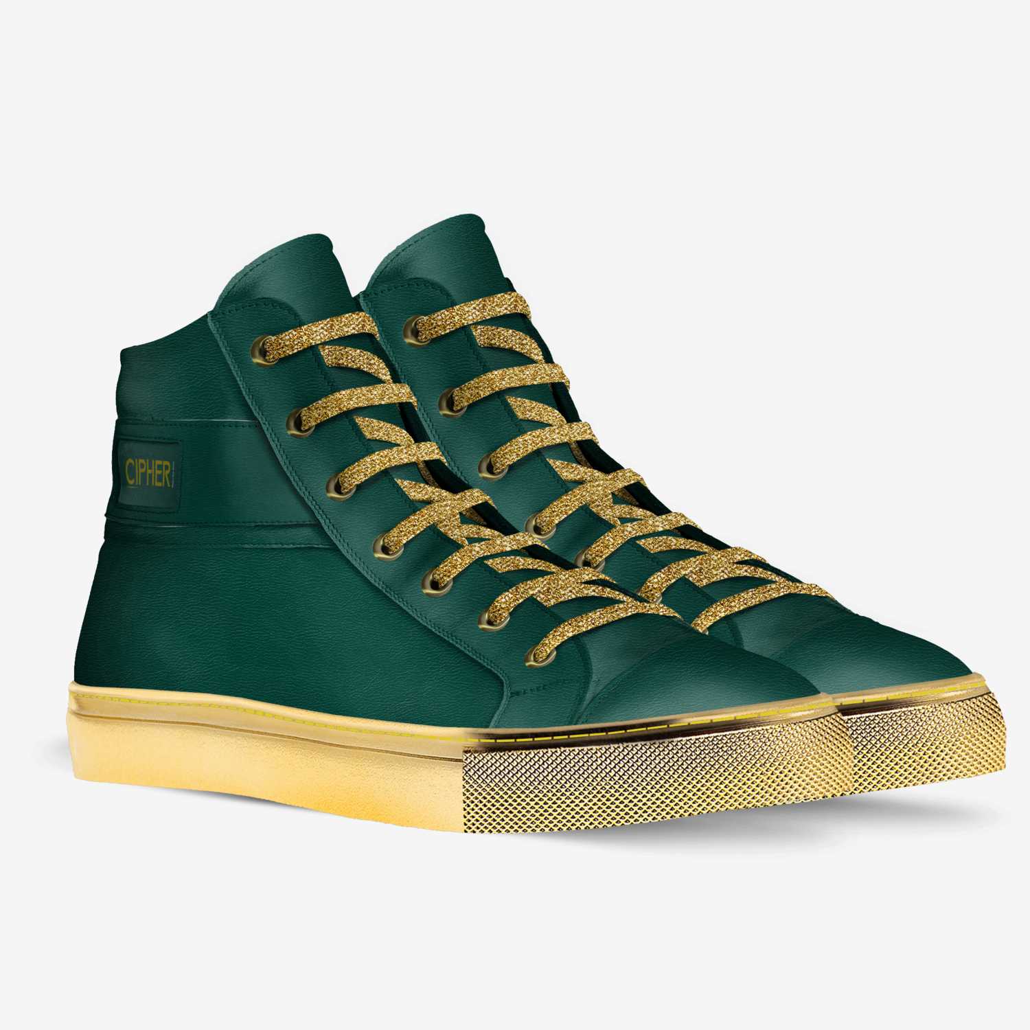 CIPHER: ROYALTY custom made in Italy shoes by Charles Harewood Jr | Double view