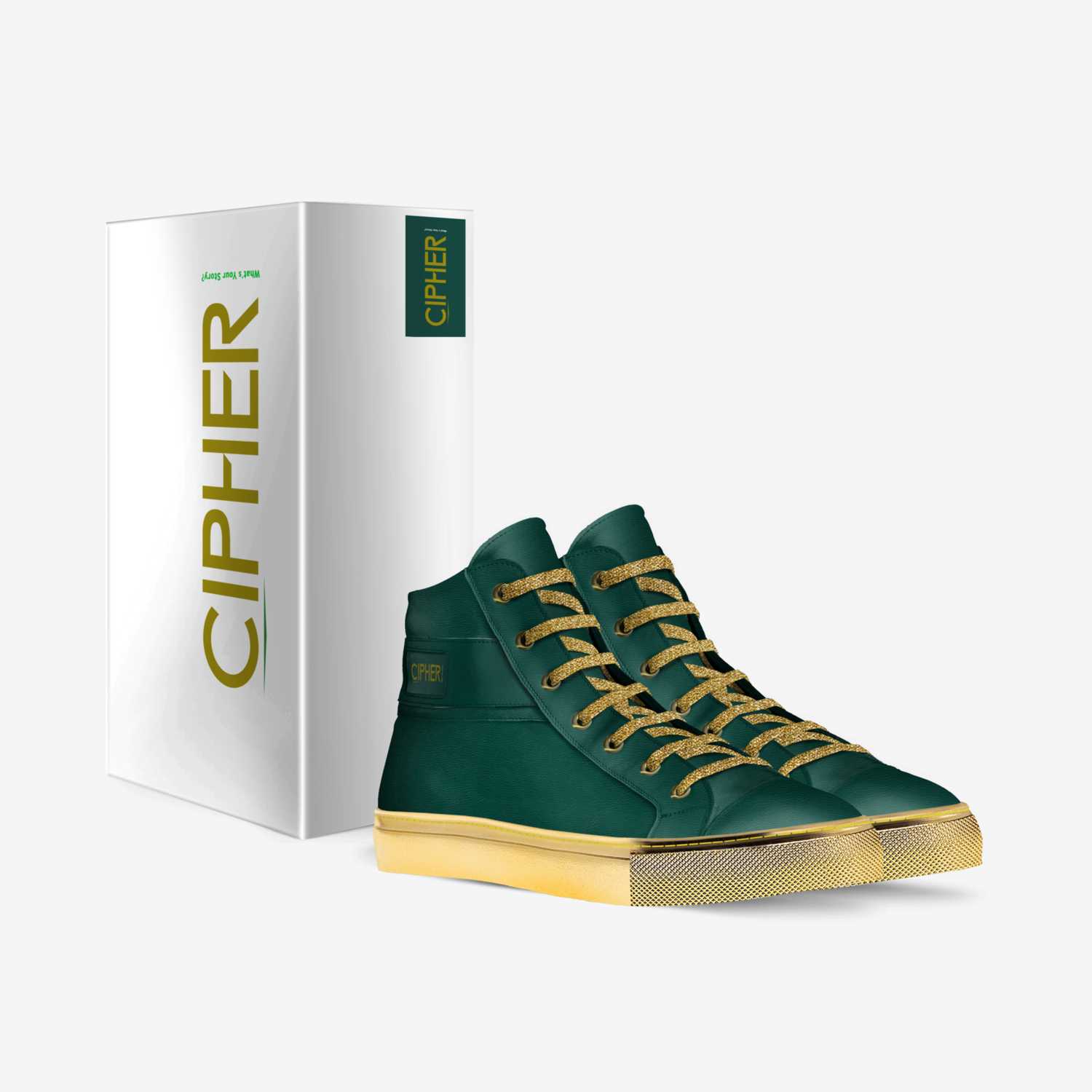 CIPHER: ROYALTY custom made in Italy shoes by Charles Harewood Jr | Box view