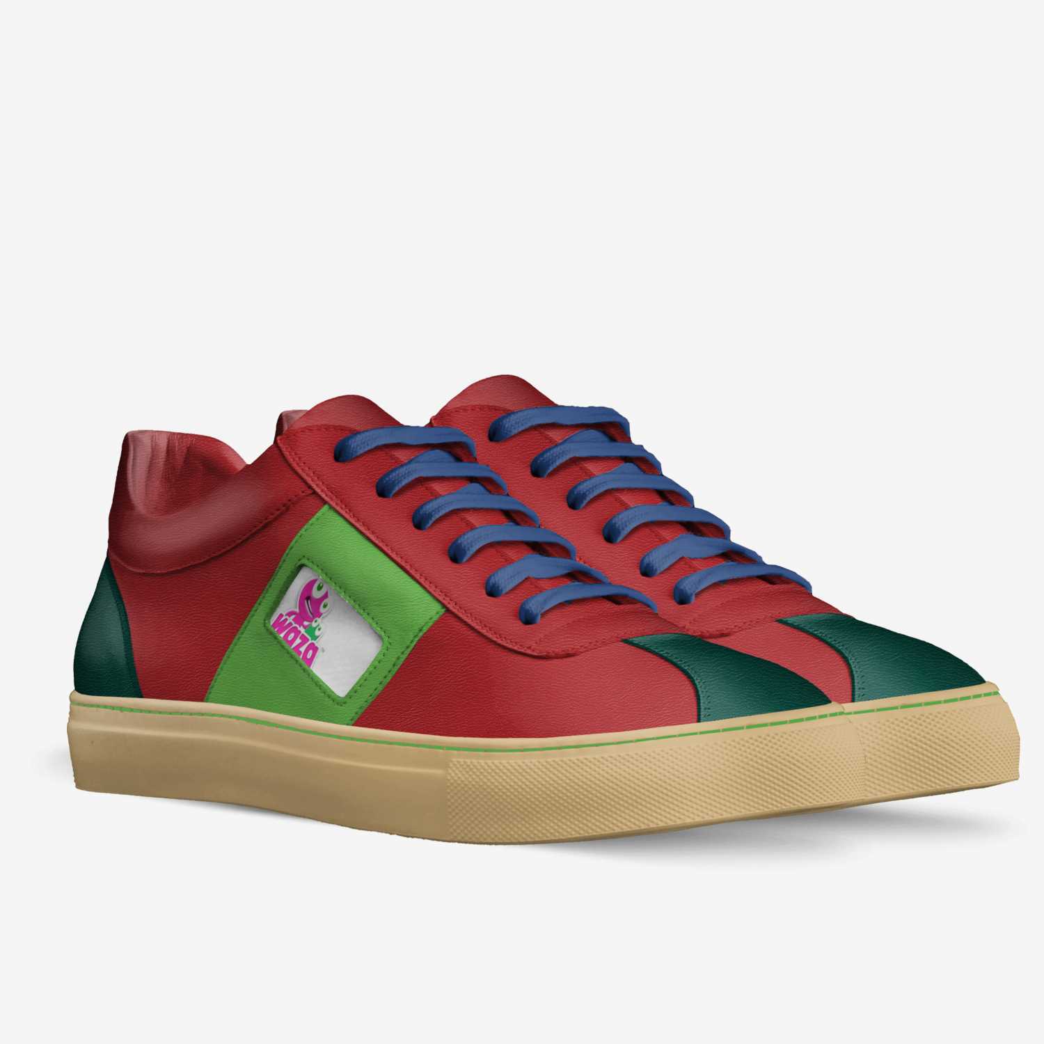 Waza custom made in Italy shoes by Waza Favor Sampa | Double view