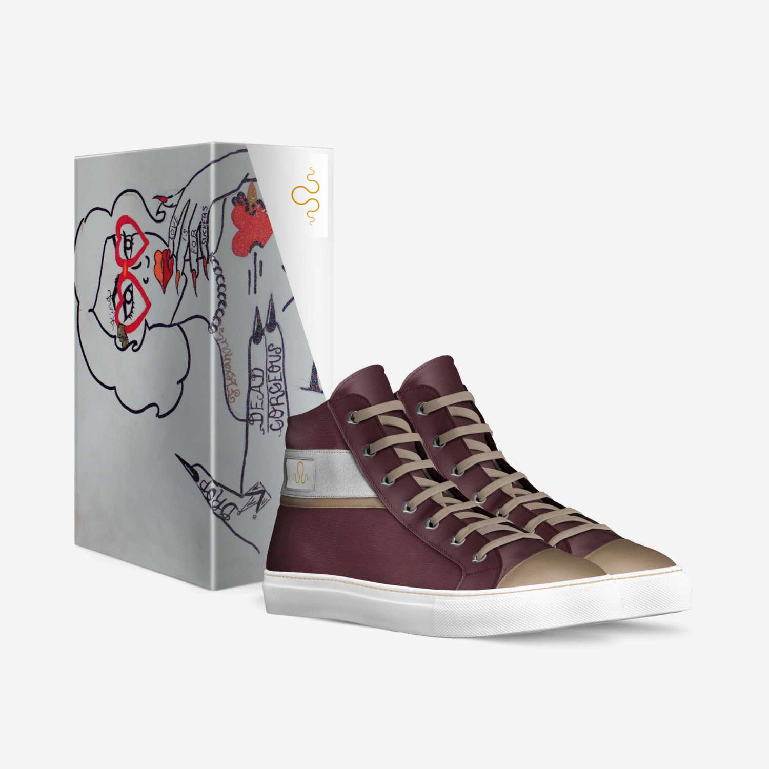 Kraken "B.A.B" custom made in Italy shoes by Carlos Segarra | Box view