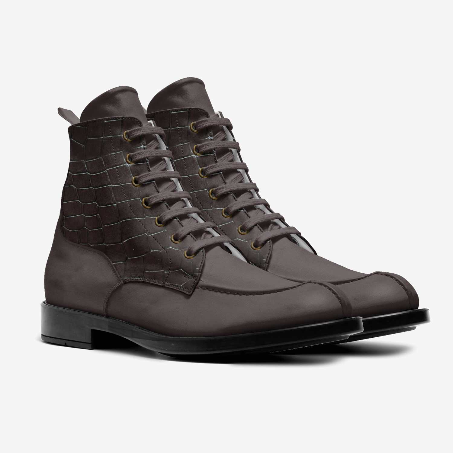 Leonardo custom made in Italy shoes by Gavino Nishio | Double view