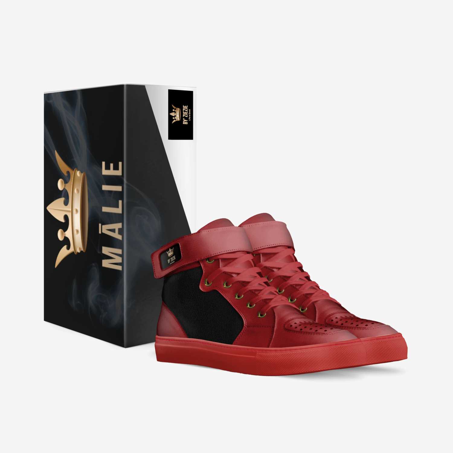 By'ZieZie  custom made in Italy shoes by Zaire Ishaq | Box view