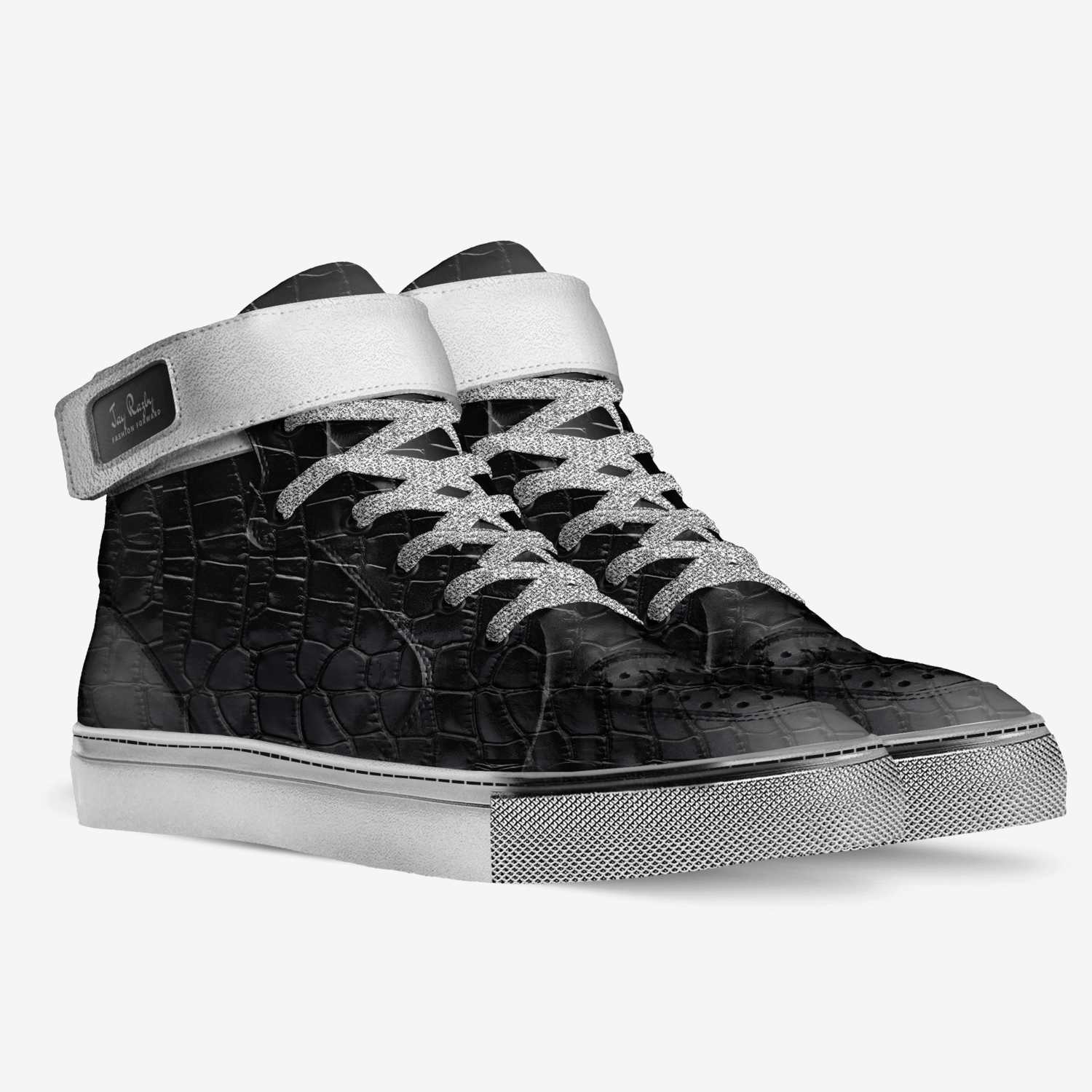 Jay Razby  custom made in Italy shoes by Jay Rock | Double view