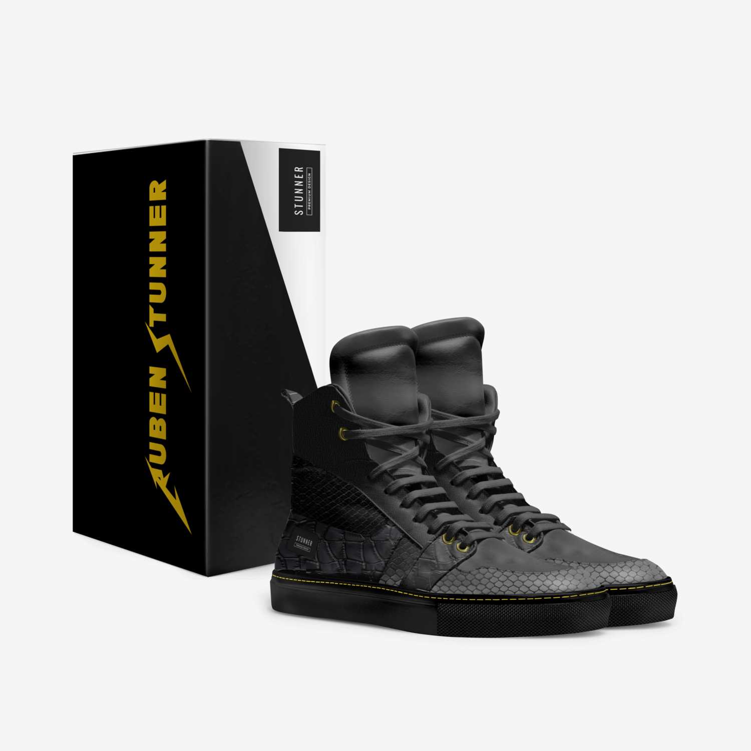 S T U N N E R custom made in Italy shoes by Ruben Stunner | Box view