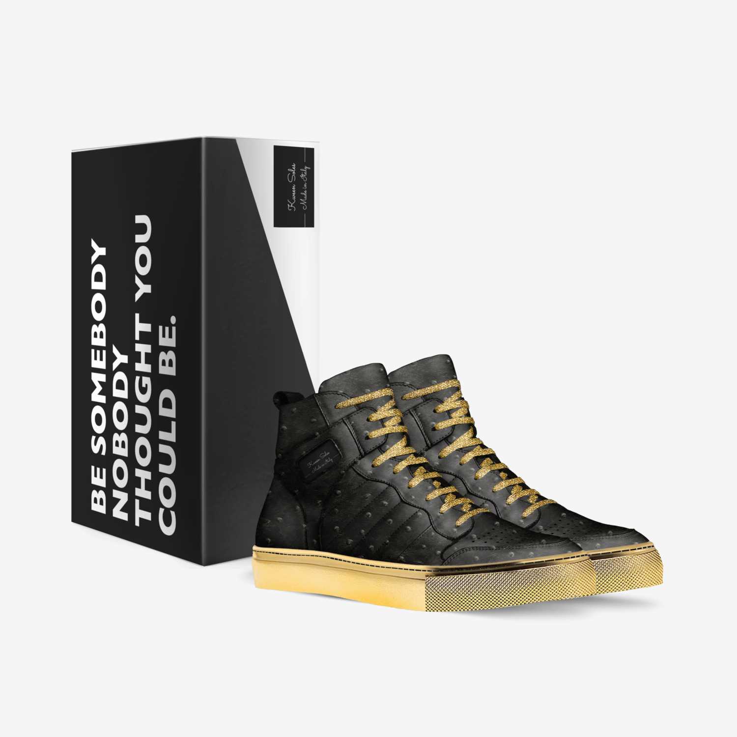 Kween Soles custom made in Italy shoes by Kween Sankofa-bey | Box view