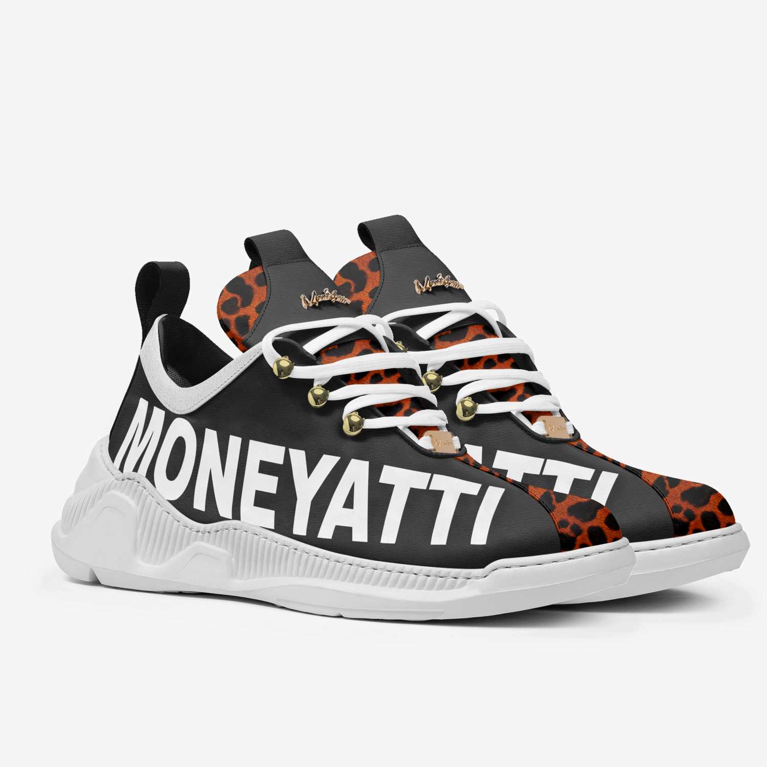 sig09 custom made in Italy shoes by Moneyatti Brand | Double view
