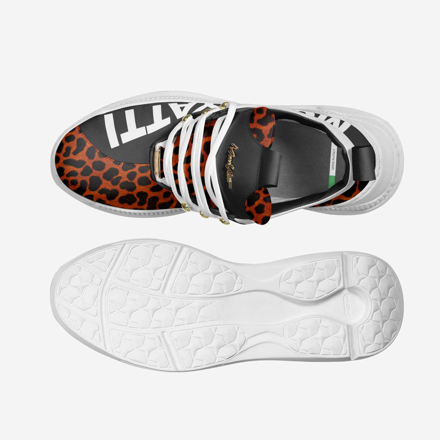 sig09 custom made in Italy shoes by Moneyatti Brand | Top view
