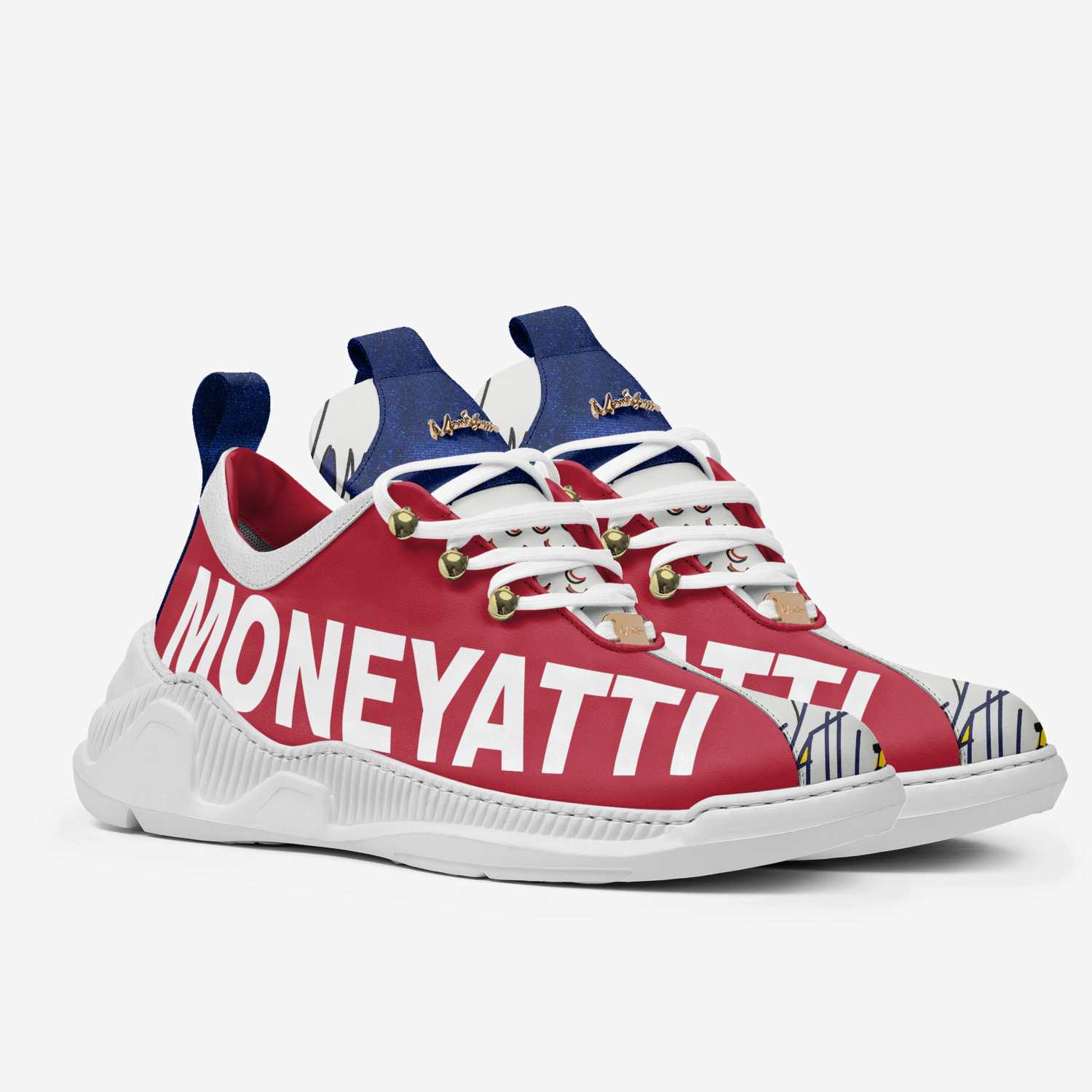 Sig10 custom made in Italy shoes by Moneyatti Brand | Double view