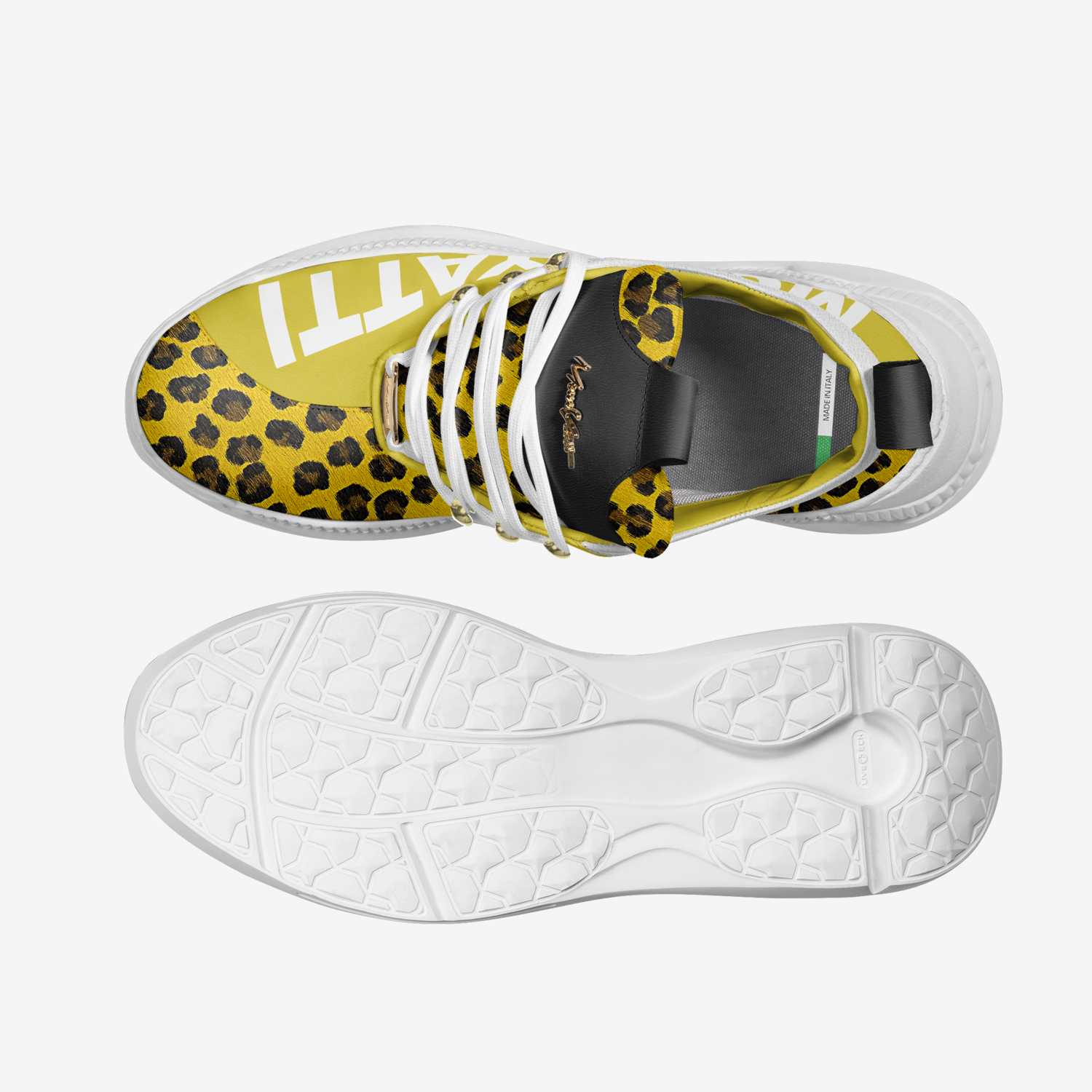 Sig13 custom made in Italy shoes by Moneyatti Brand | Top view