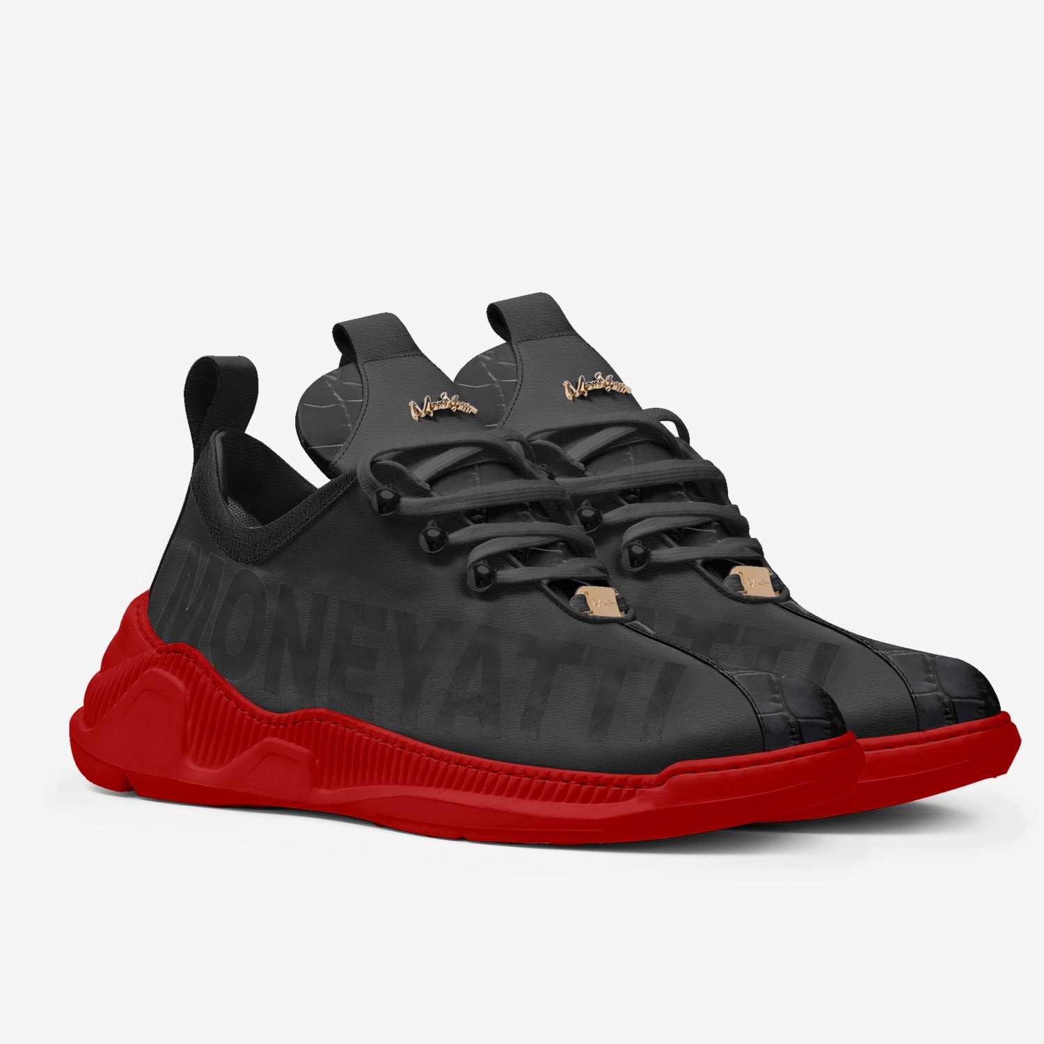 Sig16 custom made in Italy shoes by Moneyatti Brand | Double view