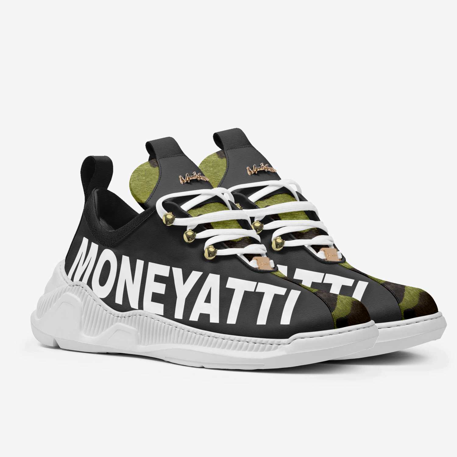 Sig20 custom made in Italy shoes by Moneyatti Brand | Double view