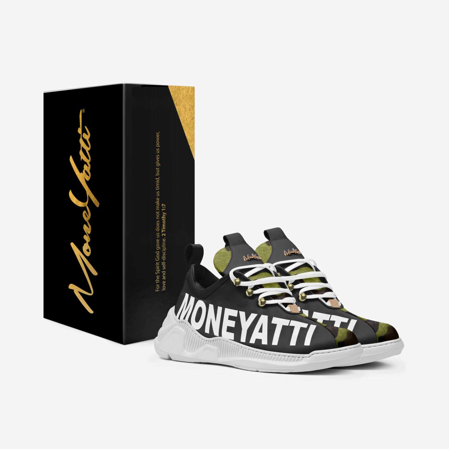 Sig20 custom made in Italy shoes by Moneyatti Brand | Box view