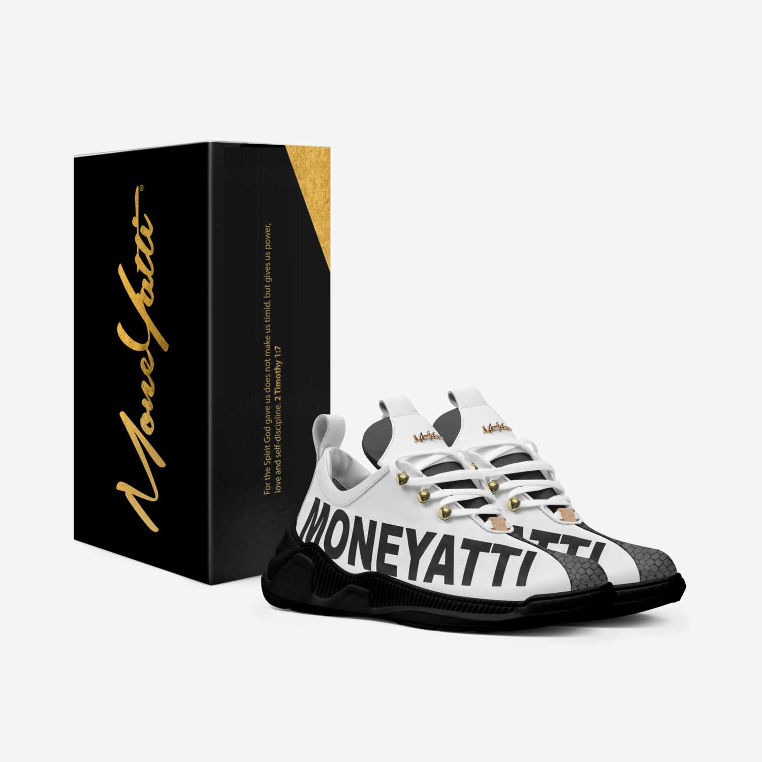 Sig27 custom made in Italy shoes by Moneyatti Brand | Box view