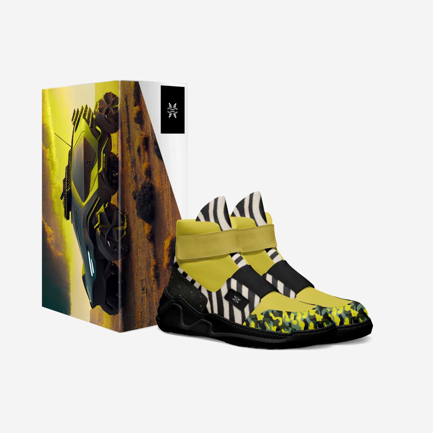 Hamil's tRAKTOR custom made in Italy shoes by Conrad Parris | Box view