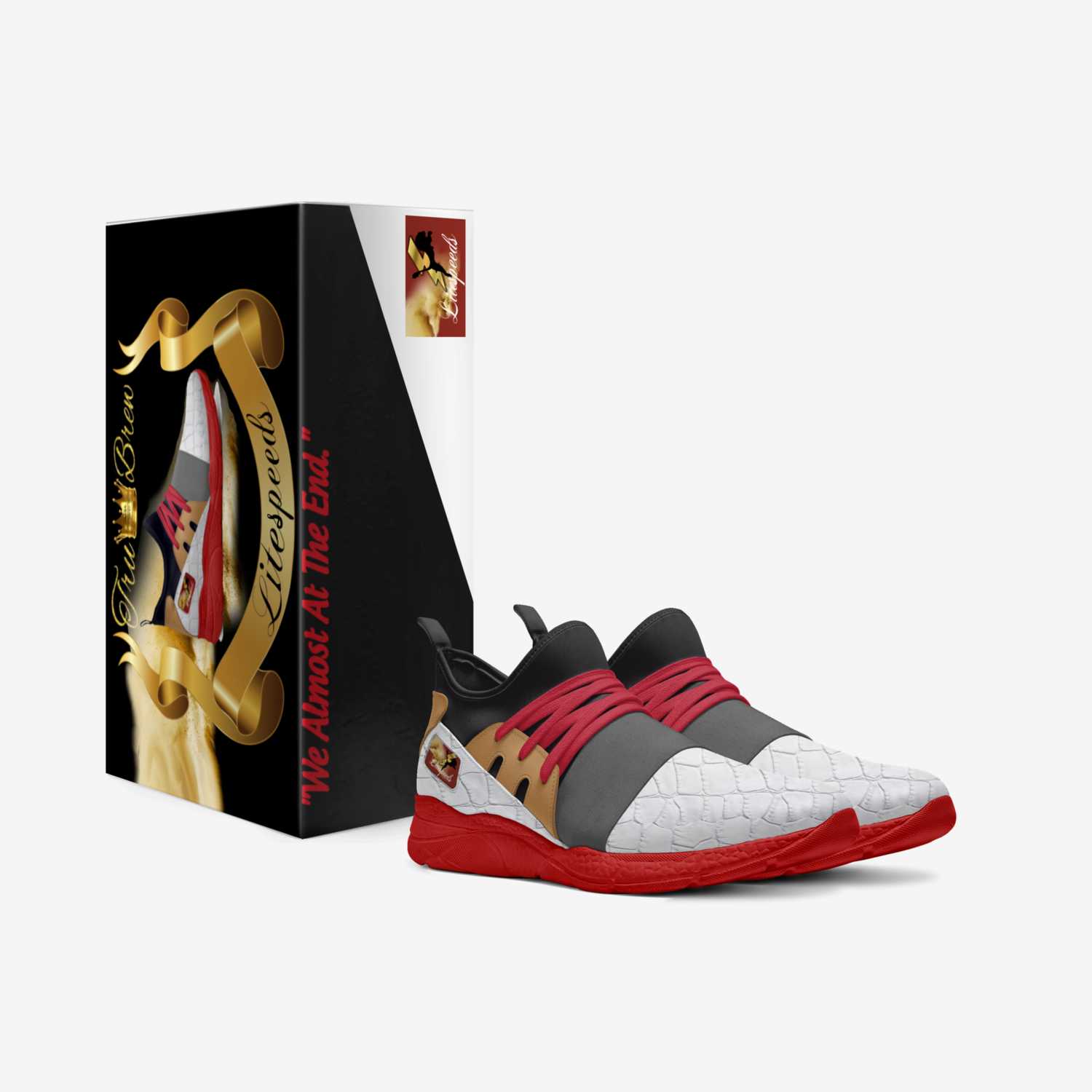 TRUBREW LITESPEEDS custom made in Italy shoes by Aundra Evans Oded | Box view