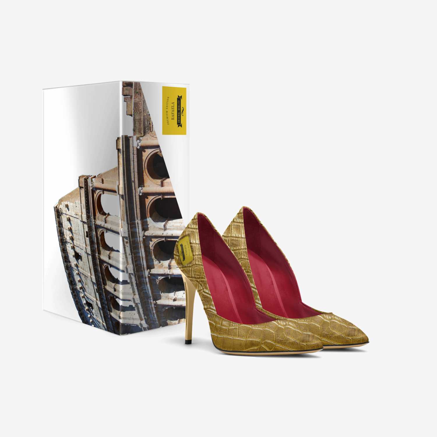 Rafaela custom made in Italy shoes by Rosanny Amaro | Box view
