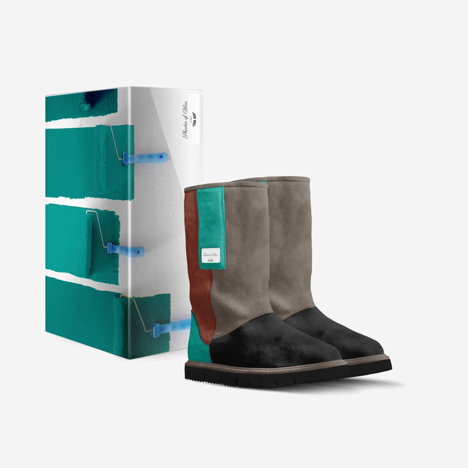 Shades of Blou  custom made in Italy shoes by Blou D.harrison | Box view