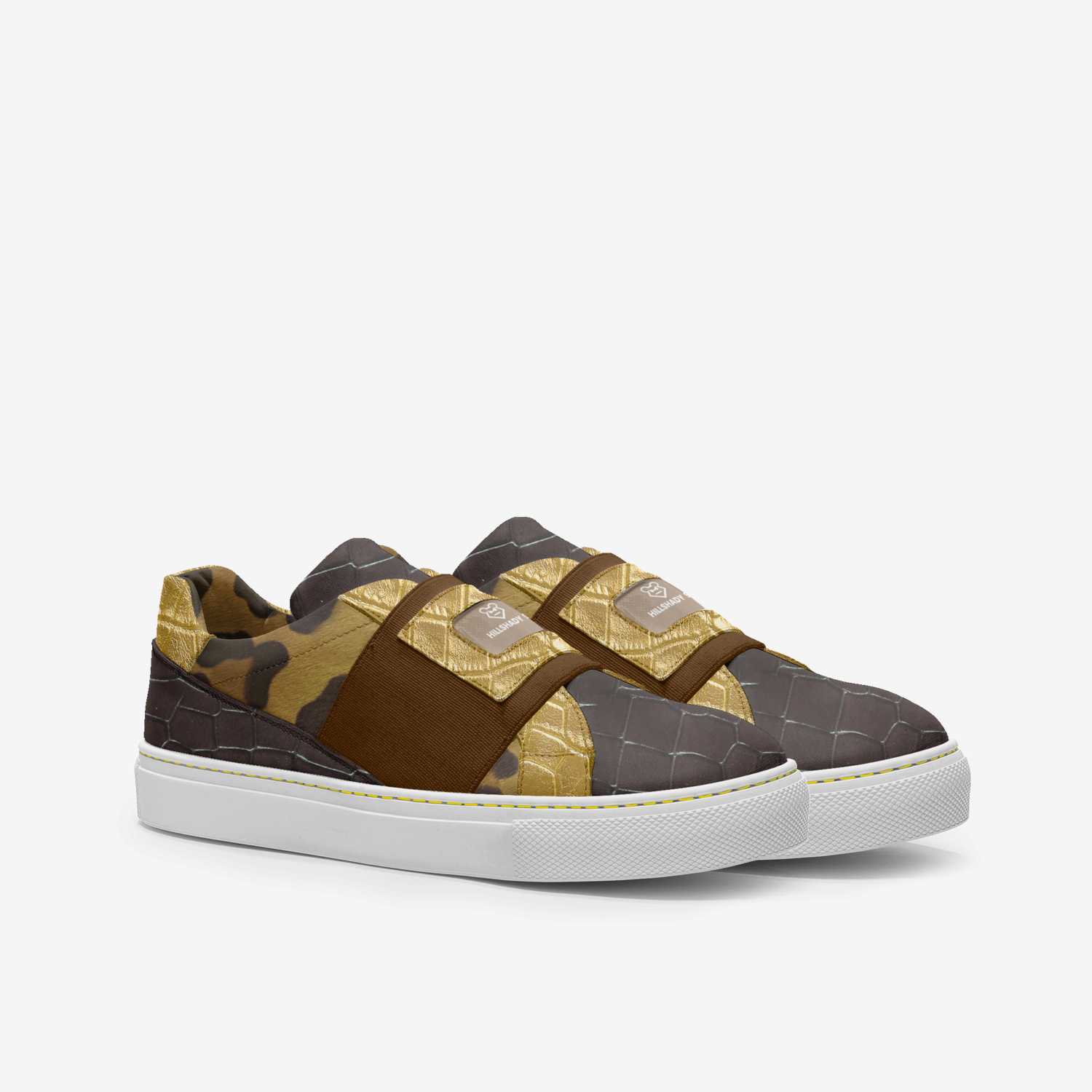 HILLSHADY  912 custom made in Italy shoes by DeAundre Perry | Double view
