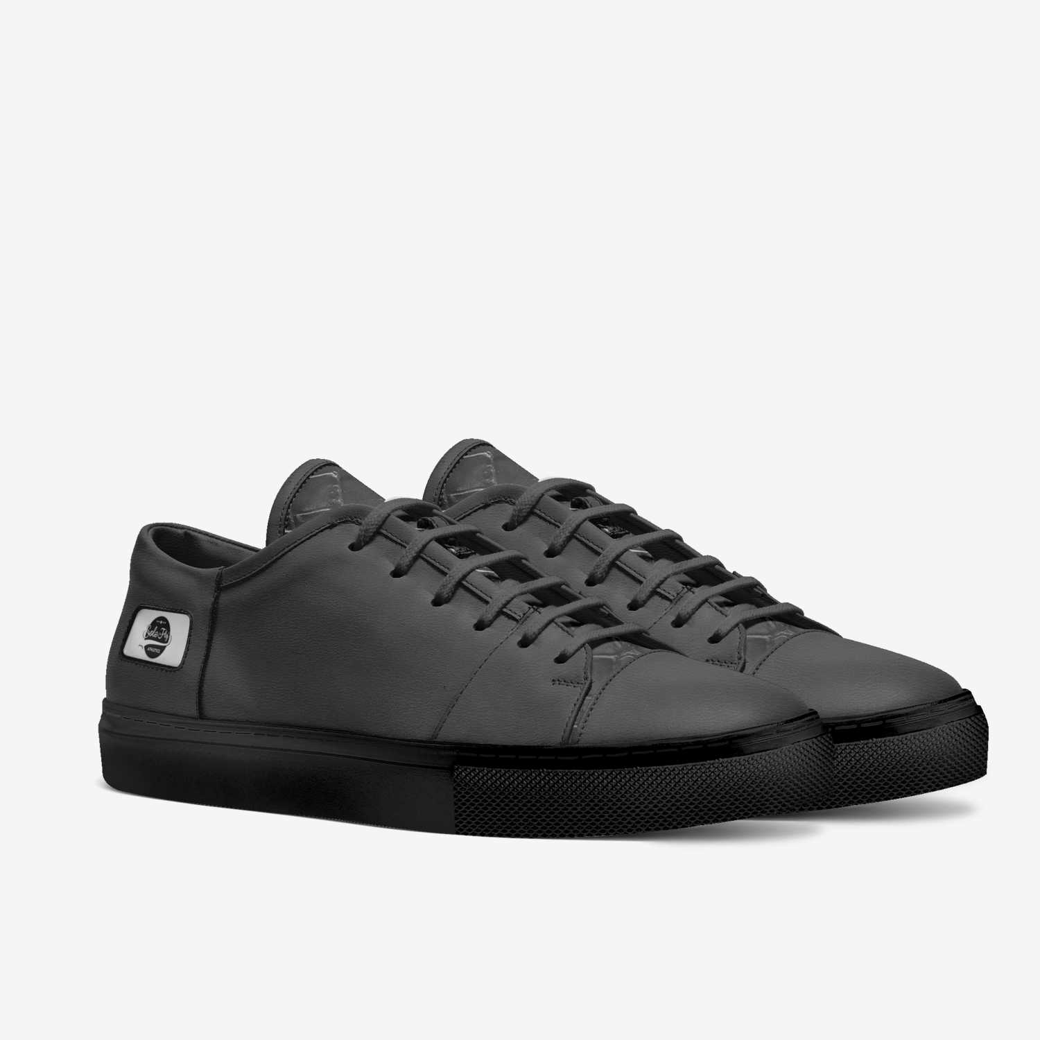 The Obsidian custom made in Italy shoes by A. Wolfe | Double view