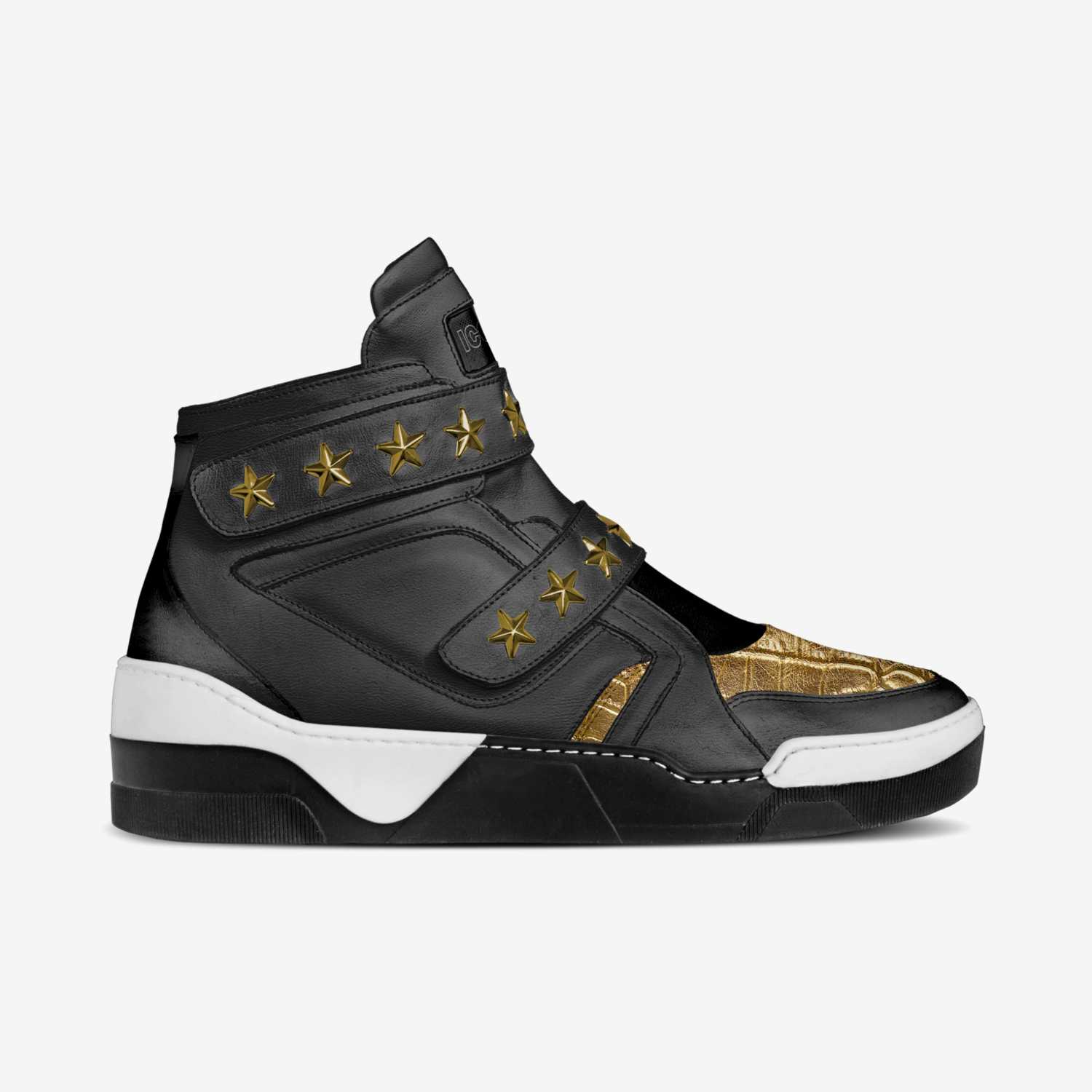Hussein custom made in Italy shoes by Xavier Garza | Side view