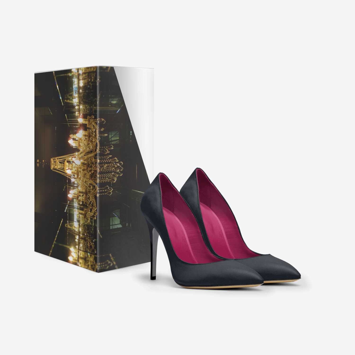 Nicole Giovanna  custom made in Italy shoes by Latoya Martin | Box view