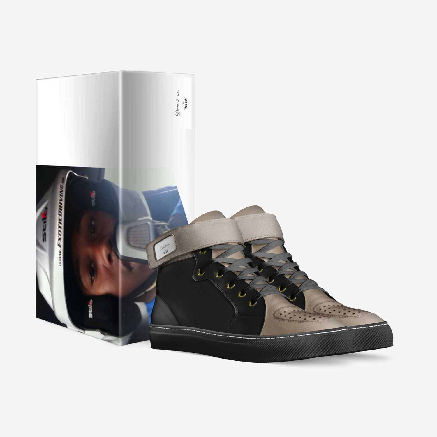 Dem-it-rus custom made in Italy shoes by Issiah Bean | Box view