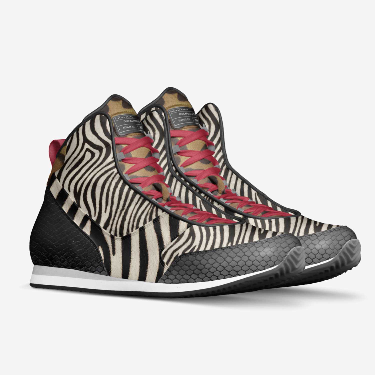 Fly444 Run Mate  custom made in Italy shoes by Lenean Priester | Double view