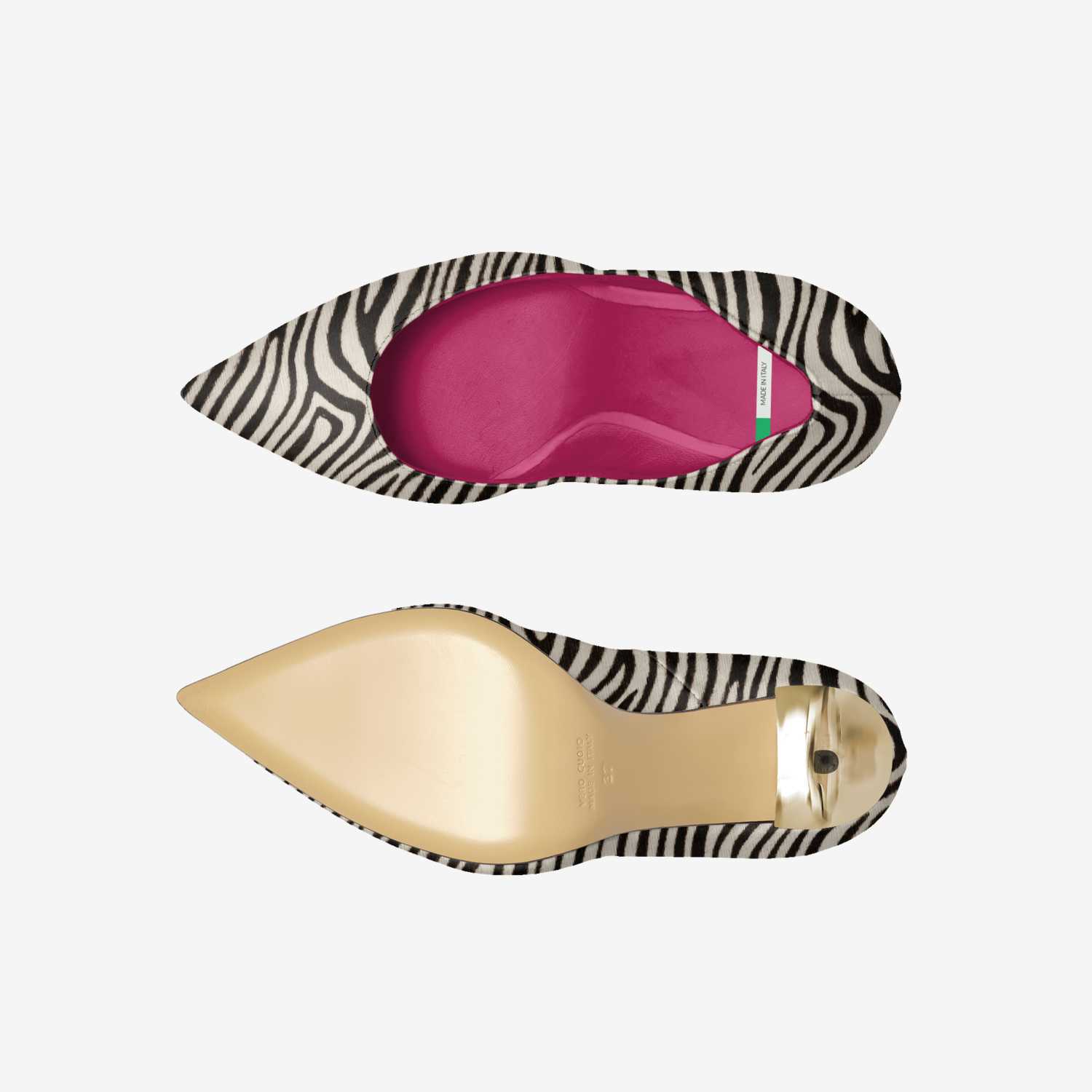 Nicole Giovanna  custom made in Italy shoes by Latoya Martin | Top view