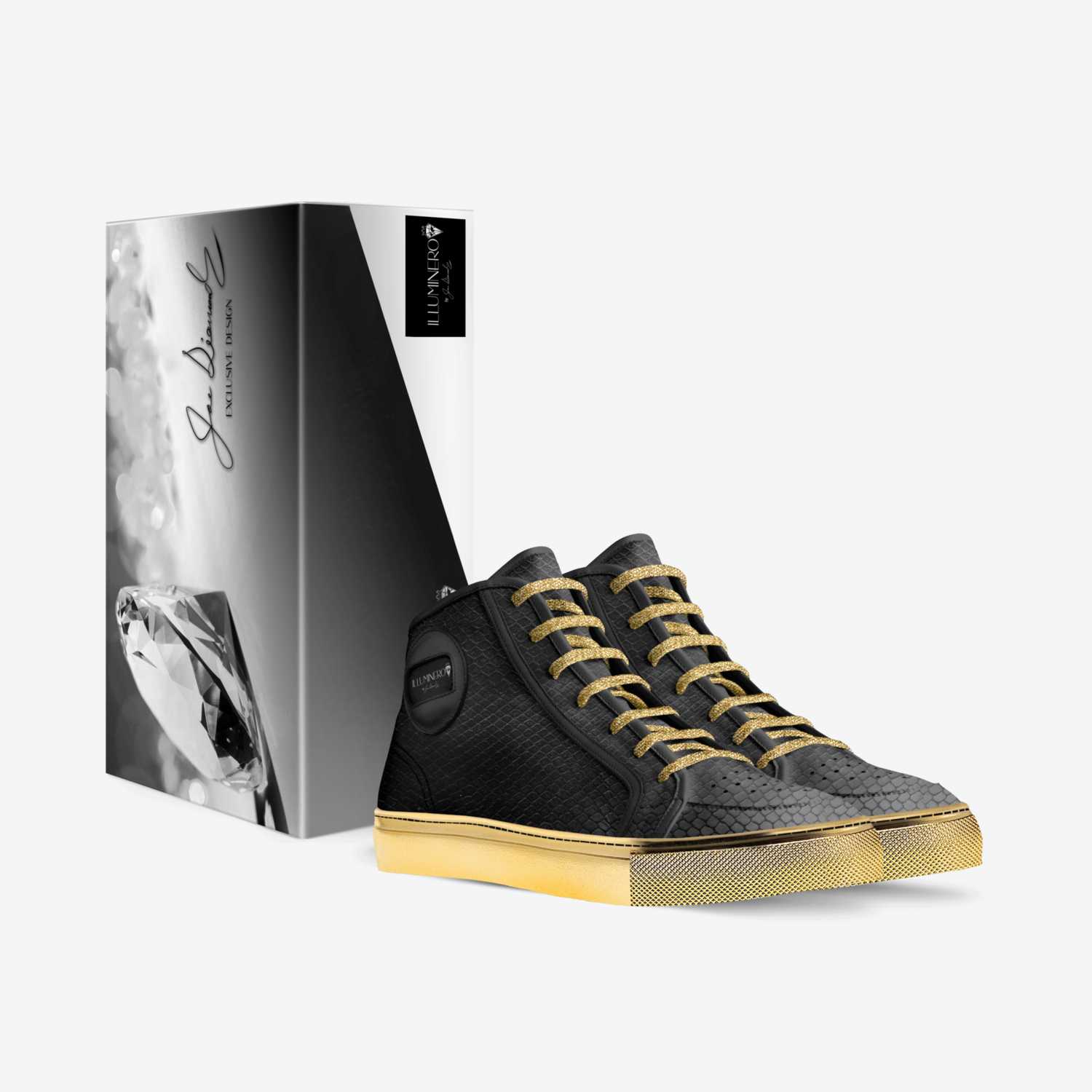 ILLUMINERO custom made in Italy shoes by Joe Diamondz | Box view