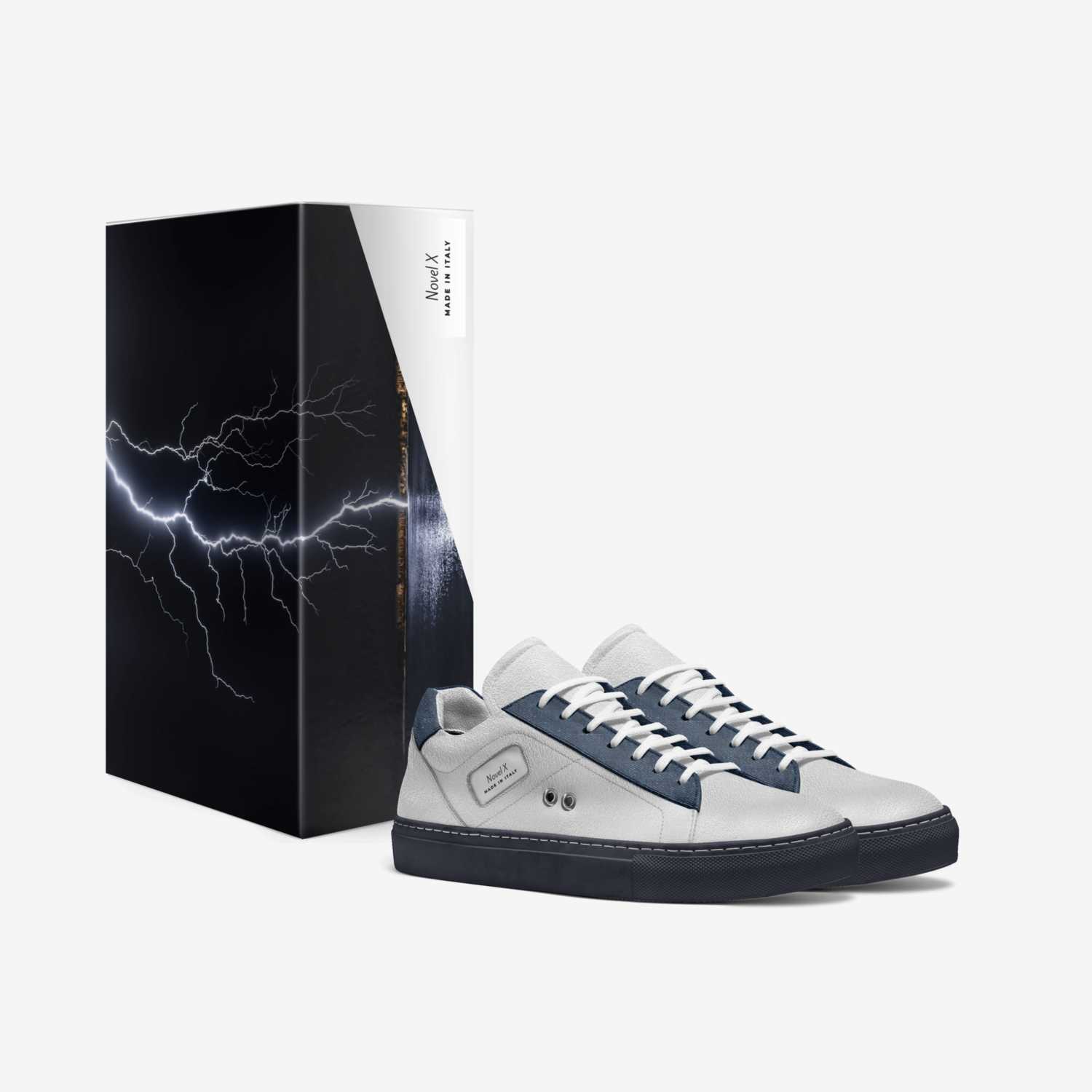 Novel X custom made in Italy shoes by Tayo Omolola | Box view