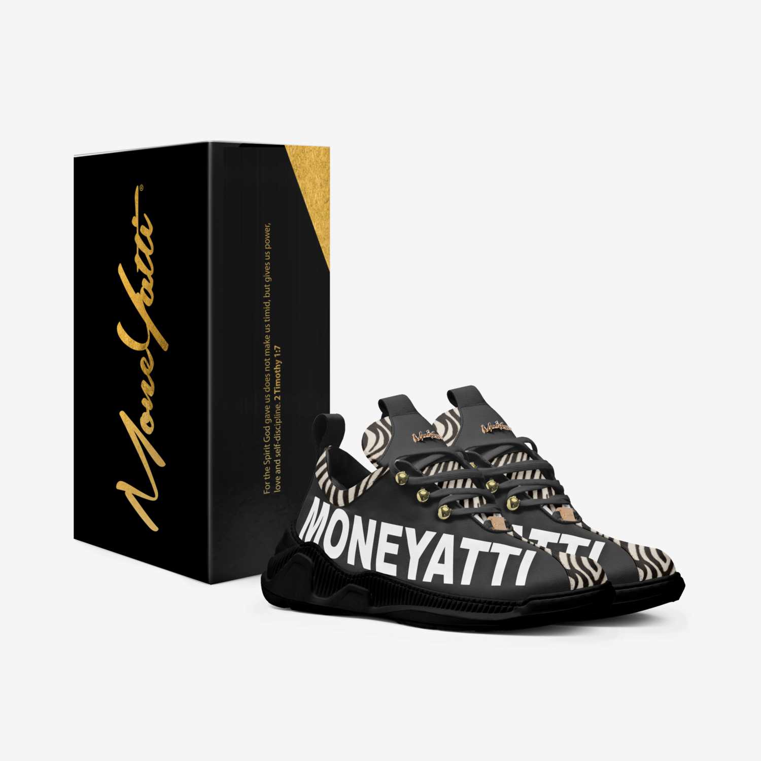 SIG 06 custom made in Italy shoes by Moneyatti Brand | Box view
