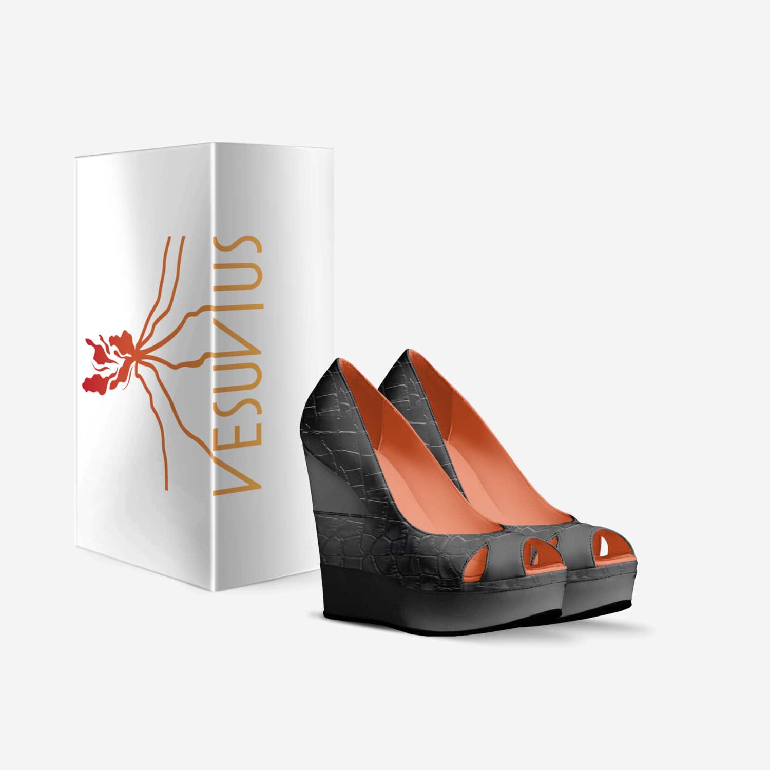 Chiara by Vesuvius custom made in Italy shoes by Tiffany Kaplan | Box view