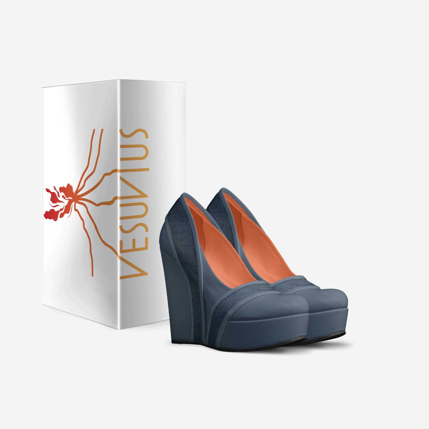 Eloisa by Vesuvius custom made in Italy shoes by Tiffany Kaplan | Box view