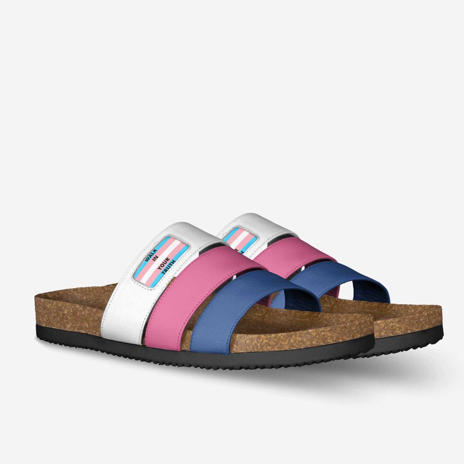 Strut Your PRIDE custom made in Italy shoes by Jevon Martin | Double view
