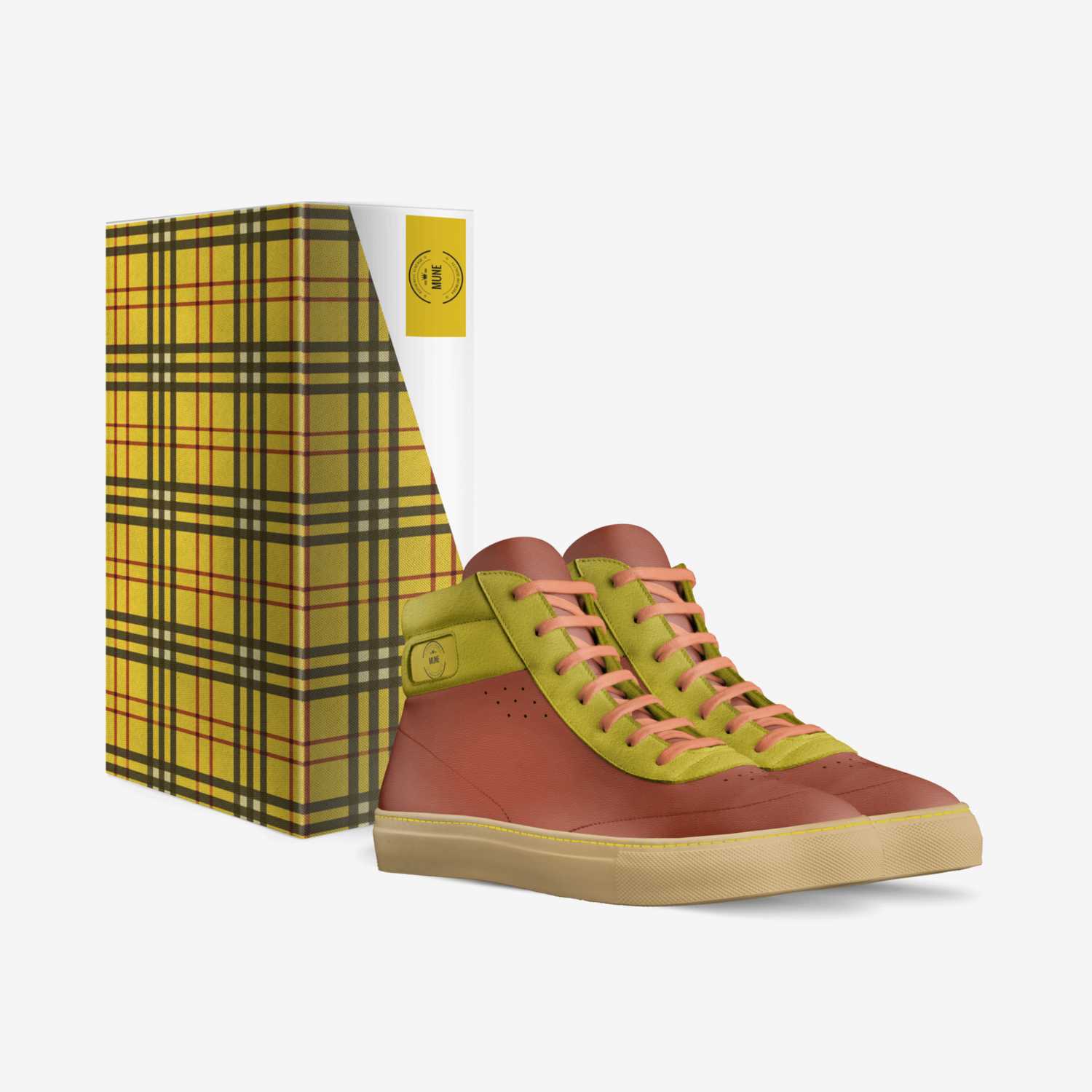 Mune custom made in Italy shoes by Sibusiso Ngobeni | Box view