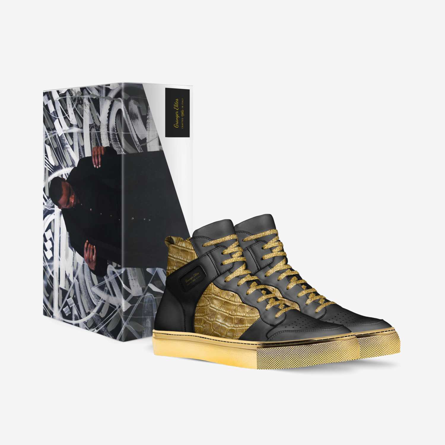 Granger Elites custom made in Italy shoes by Derrick Granger | Box view