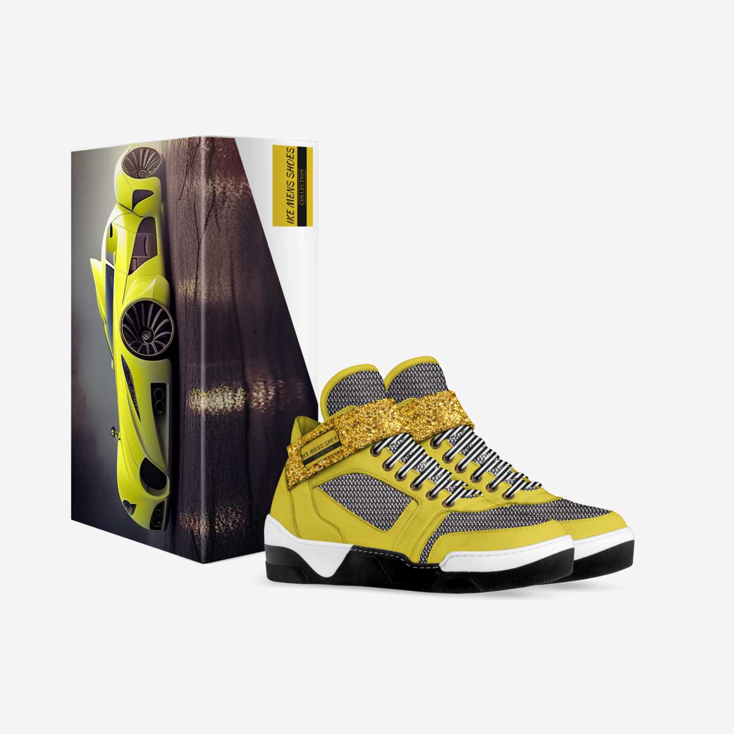 IKE MENS SHOES custom made in Italy shoes by Isaac A Mensah | Box view