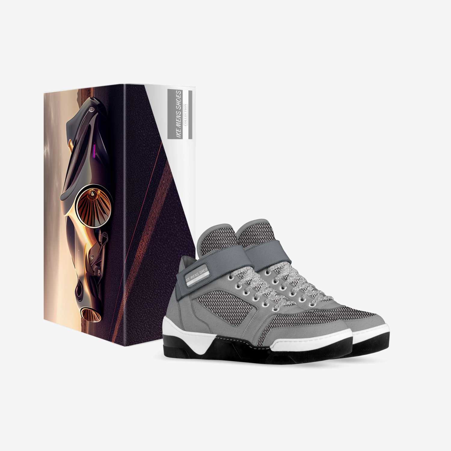 IKE MENS SHOES custom made in Italy shoes by Isaac A Mensah | Box view