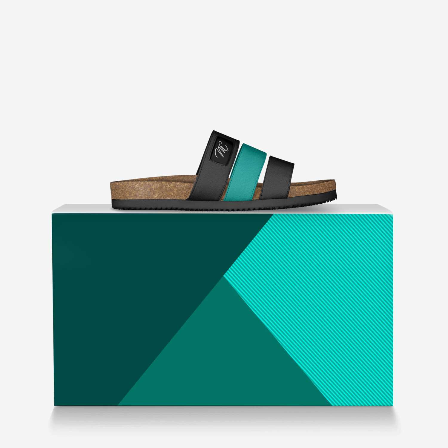 Monica's Brand custom made in Italy shoes by Monica Cole | Over box view