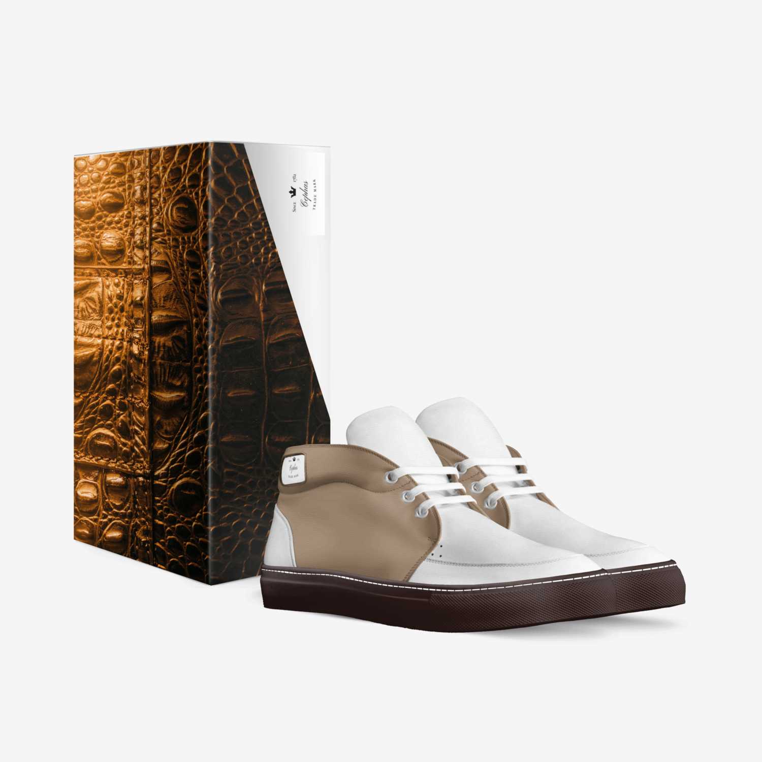 Cephas custom made in Italy shoes by Elliott Sephus | Box view