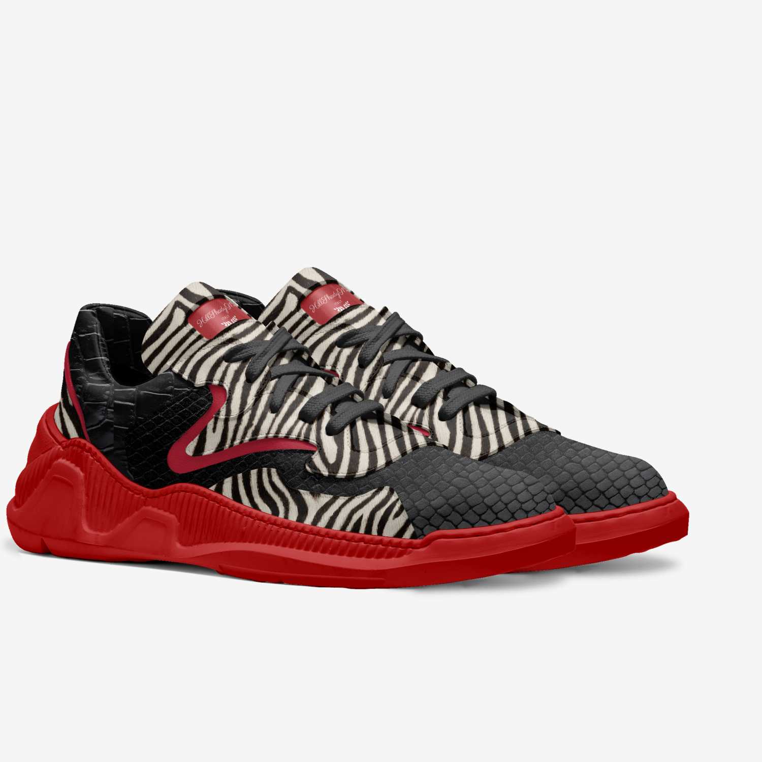 HillShady912 custom made in Italy shoes by DeAundre Perry | Double view