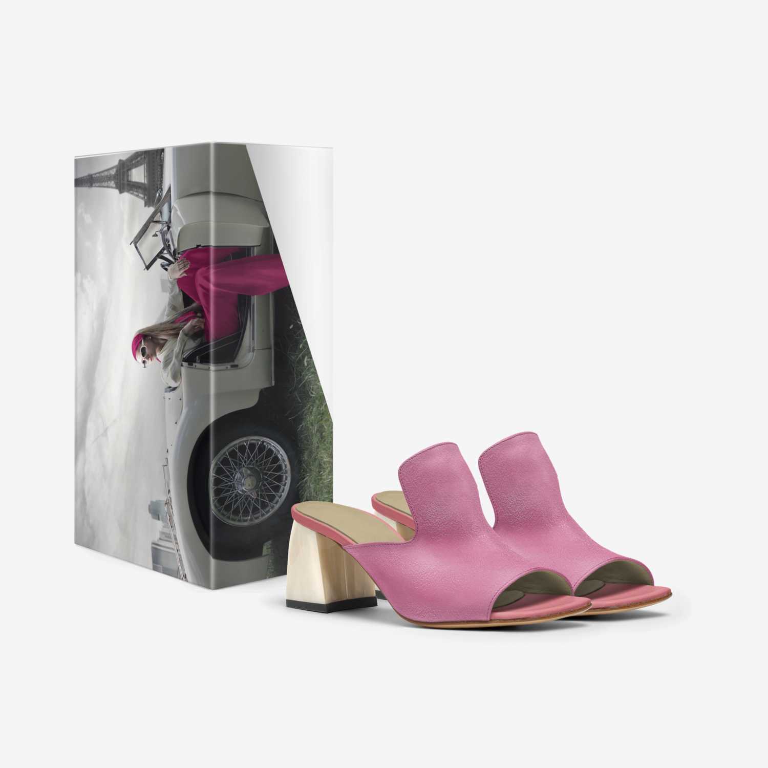 Chic N Pink custom made in Italy shoes by Mary Schneider | Box view