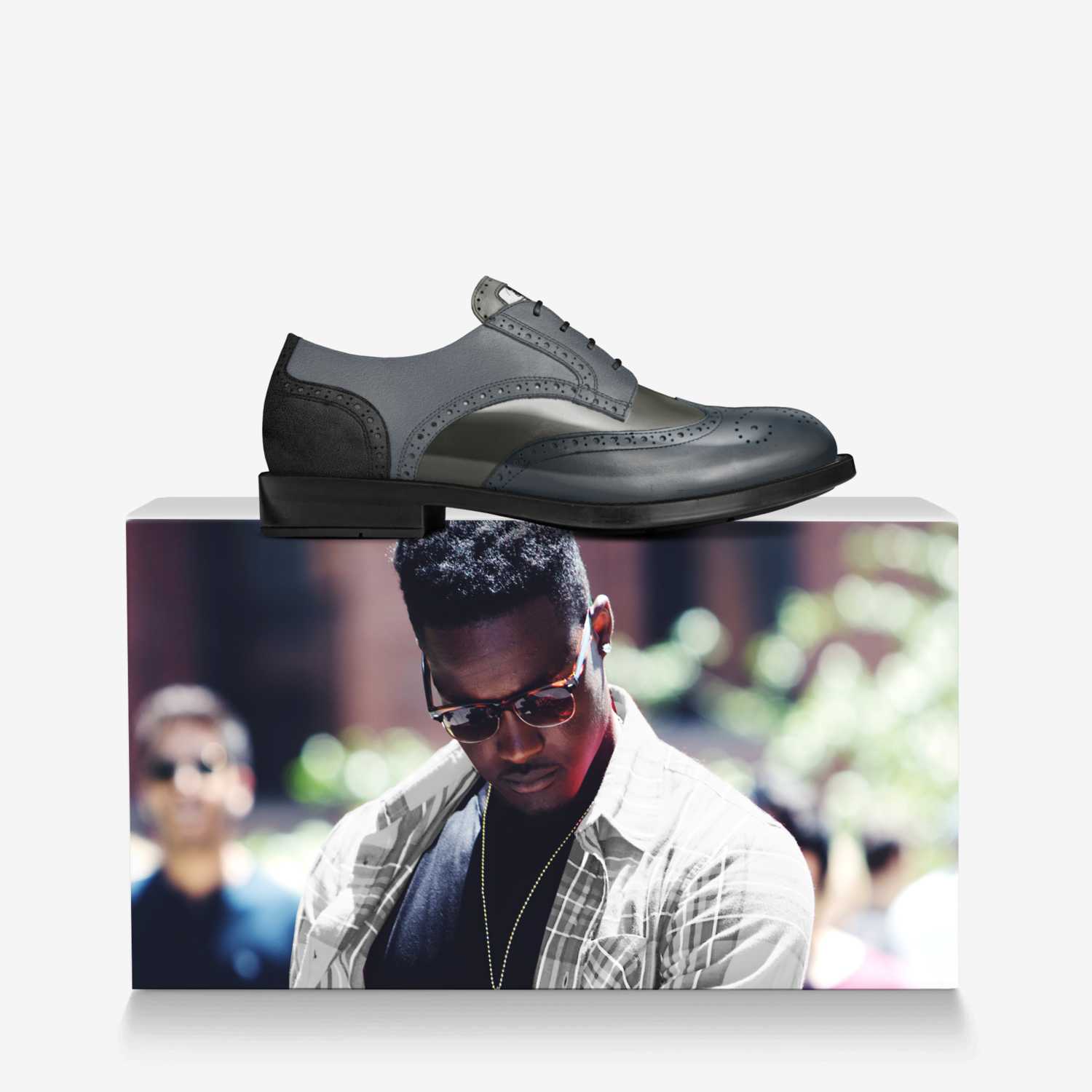 She' She' Shoes custom made in Italy shoes by April Lytle | Over box view