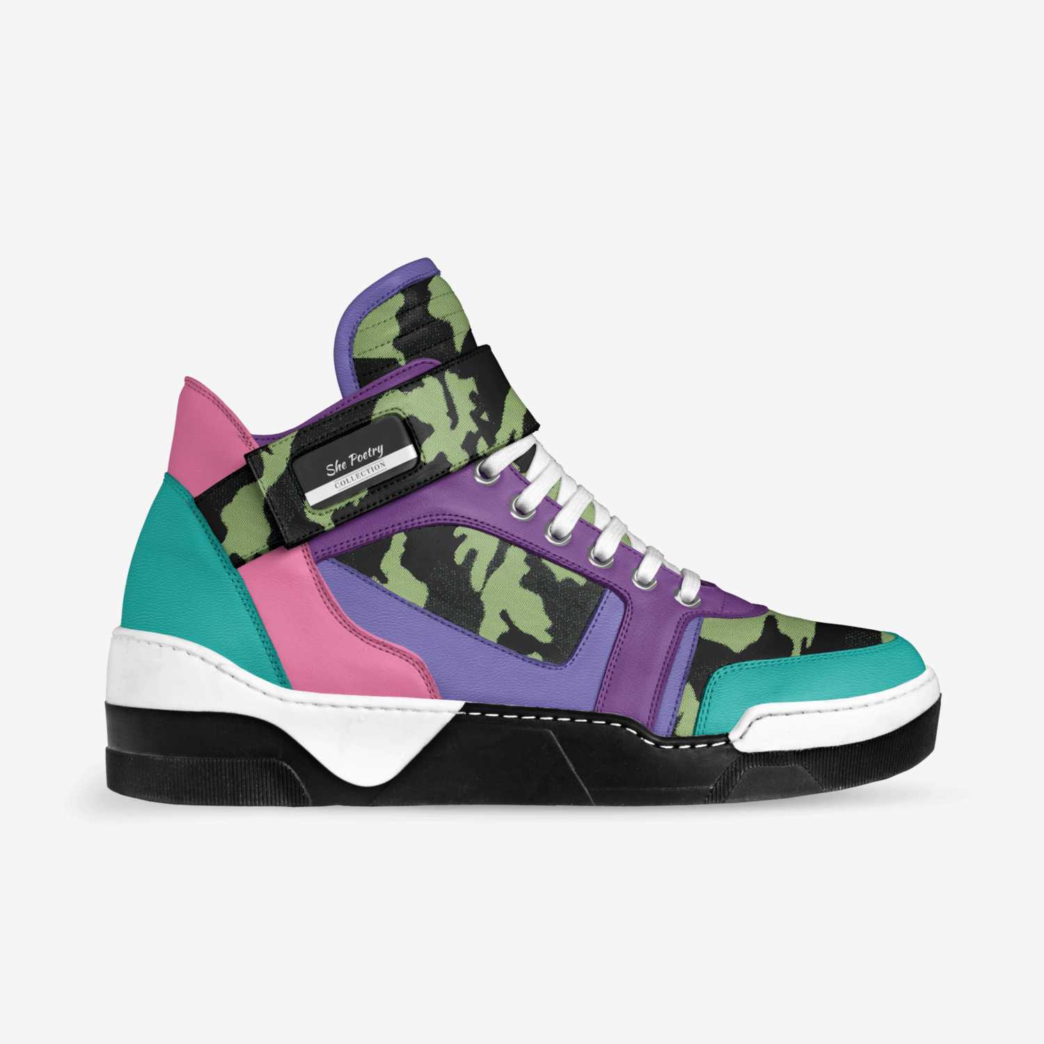 She Poetry custom made in Italy shoes by Ricky Canady | Side view