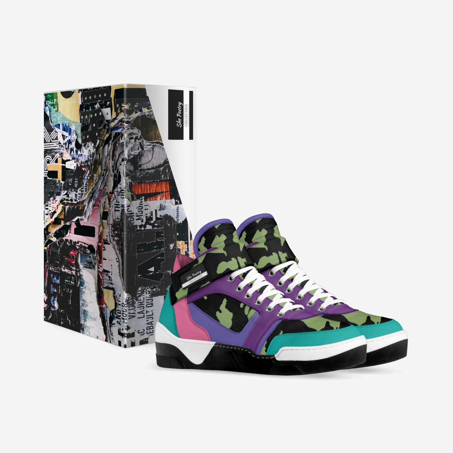 She Poetry custom made in Italy shoes by Ricky Canady | Box view