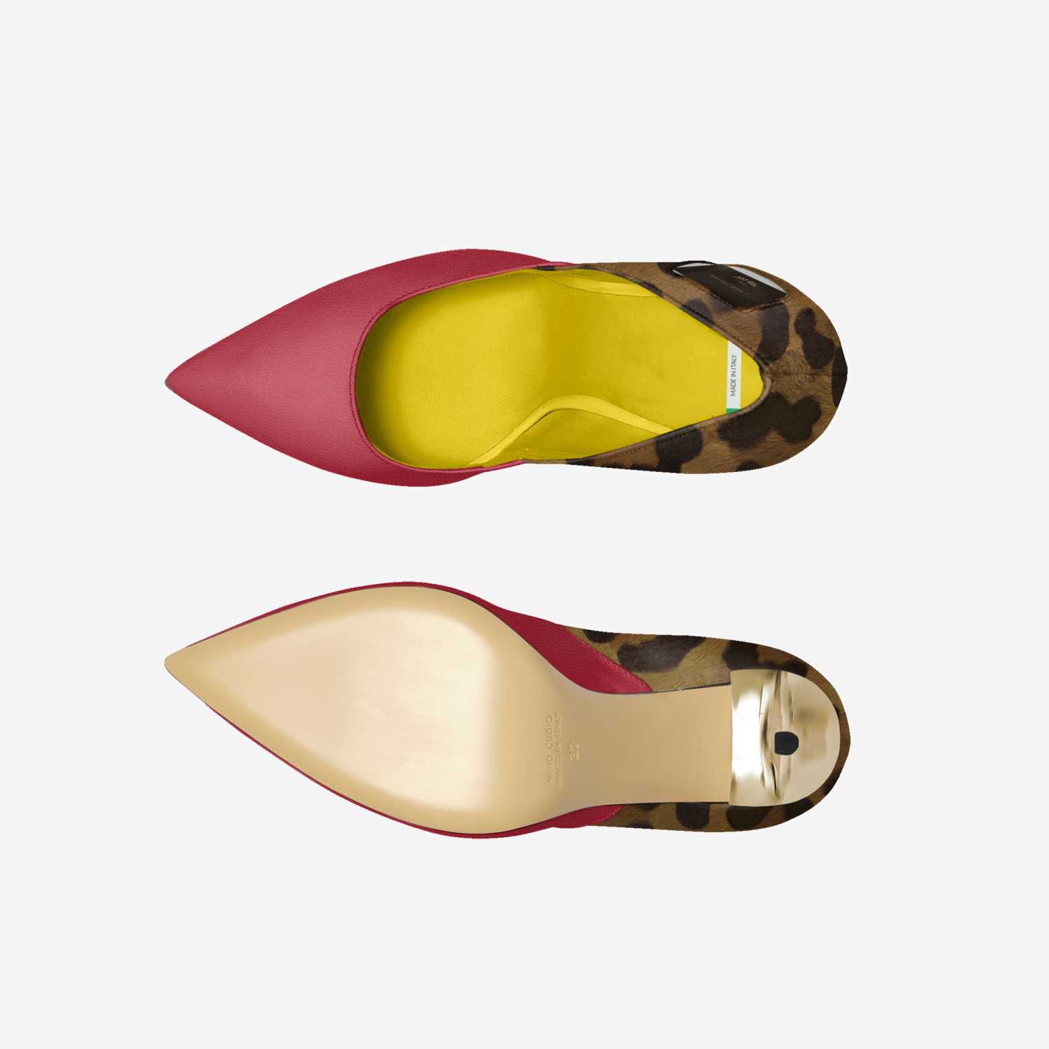 Nicole Giovanna  custom made in Italy shoes by Latoya Martin | Top view