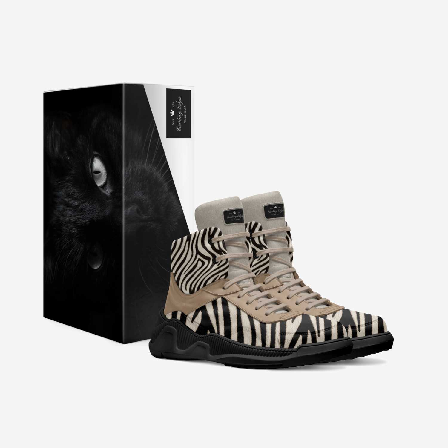 Courtney Eslyn custom made in Italy shoes by Danielle Porterfield | Box view
