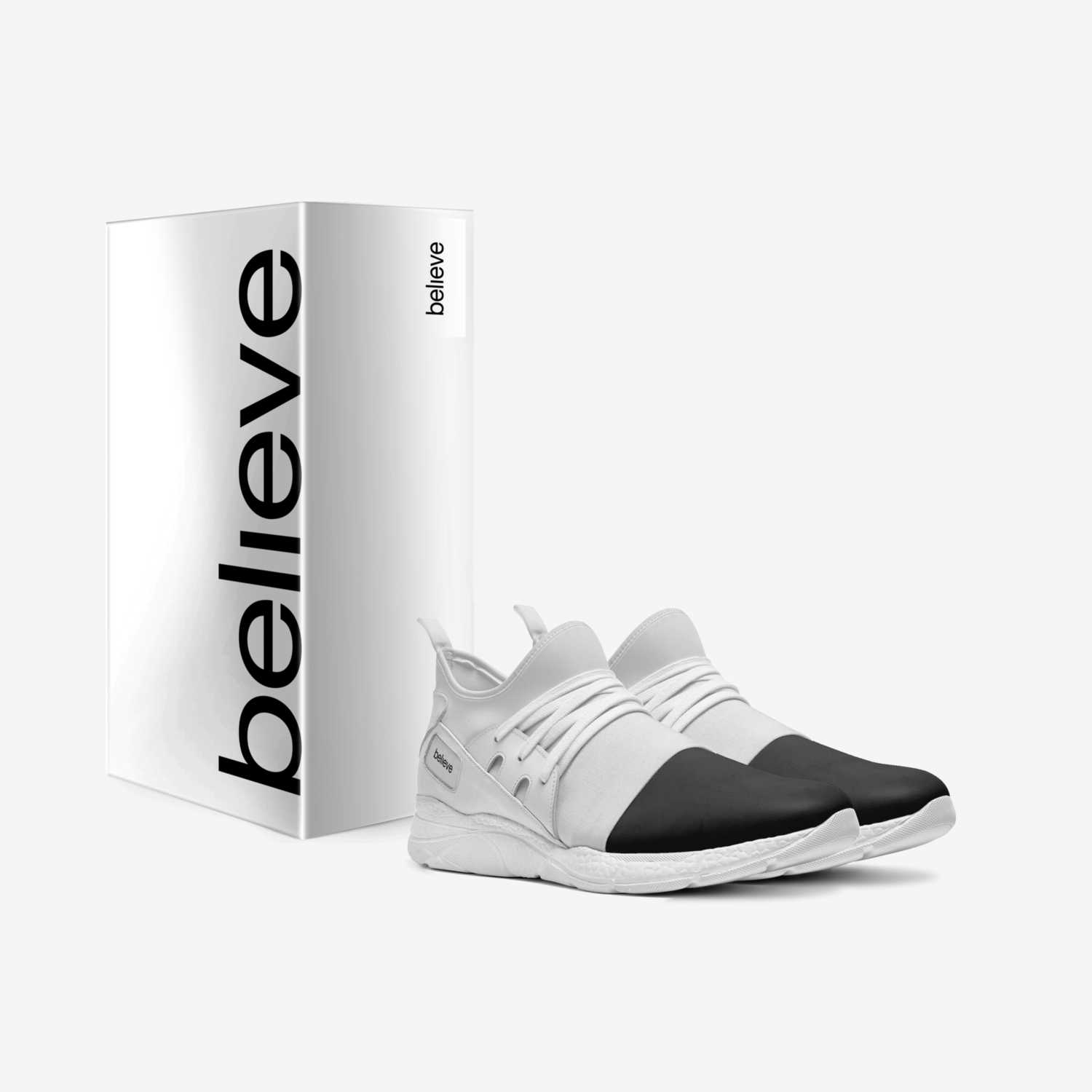 believe 2.1 custom made in Italy shoes by Derek Jones | Box view