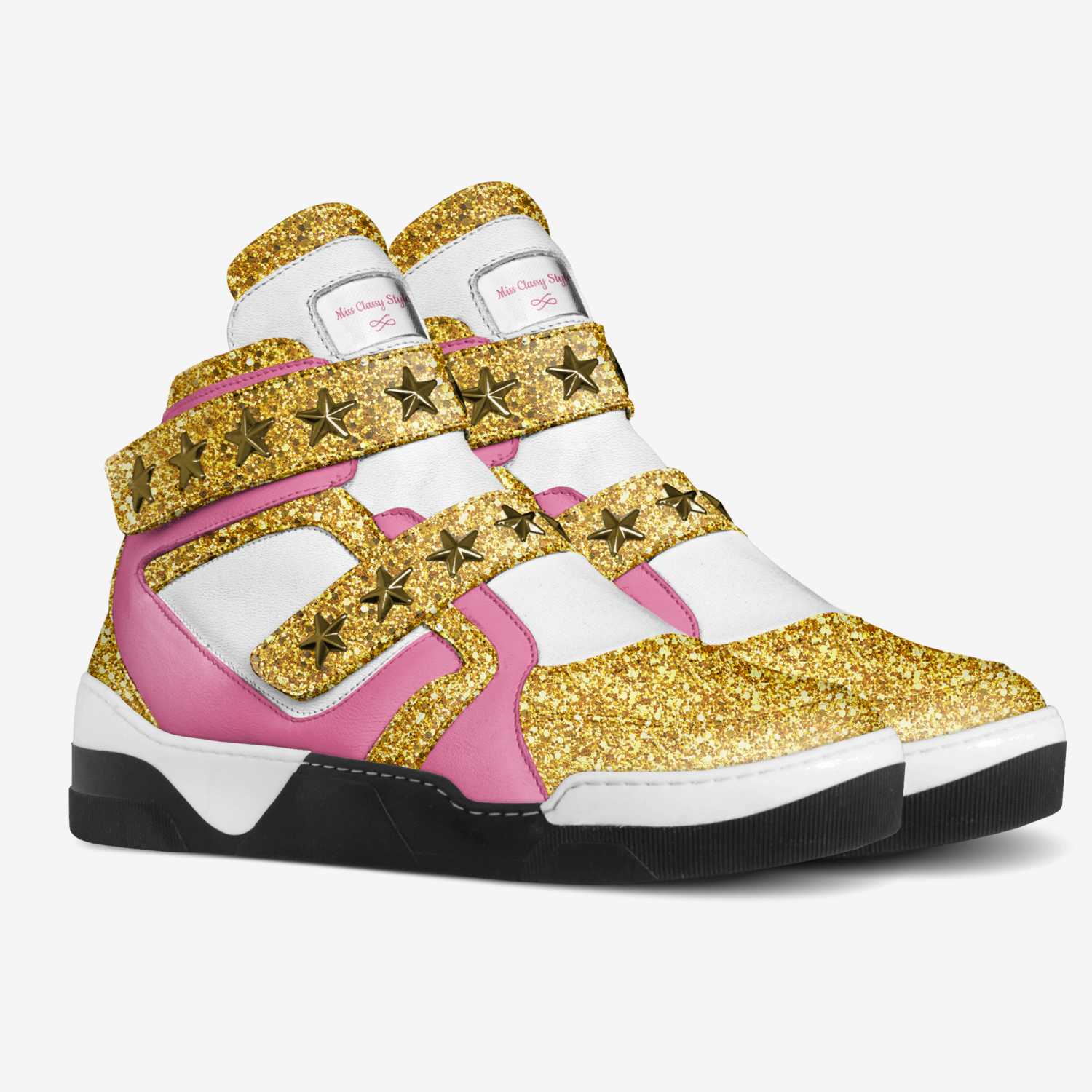 Miss Classy Style' custom made in Italy shoes by Marcie Taylor | Double view