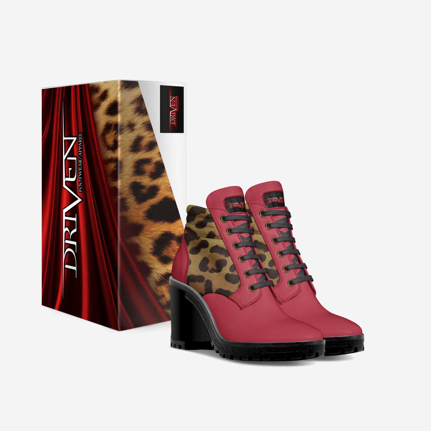 Driven  Huntress custom made in Italy shoes by Jason Oberly | Box view